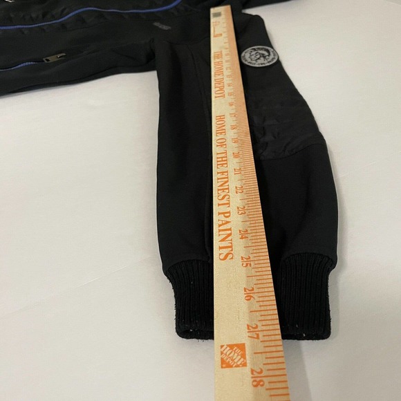 Diesel Youth 14/16 Full Zip Black Jacket - Picture 4 of 10